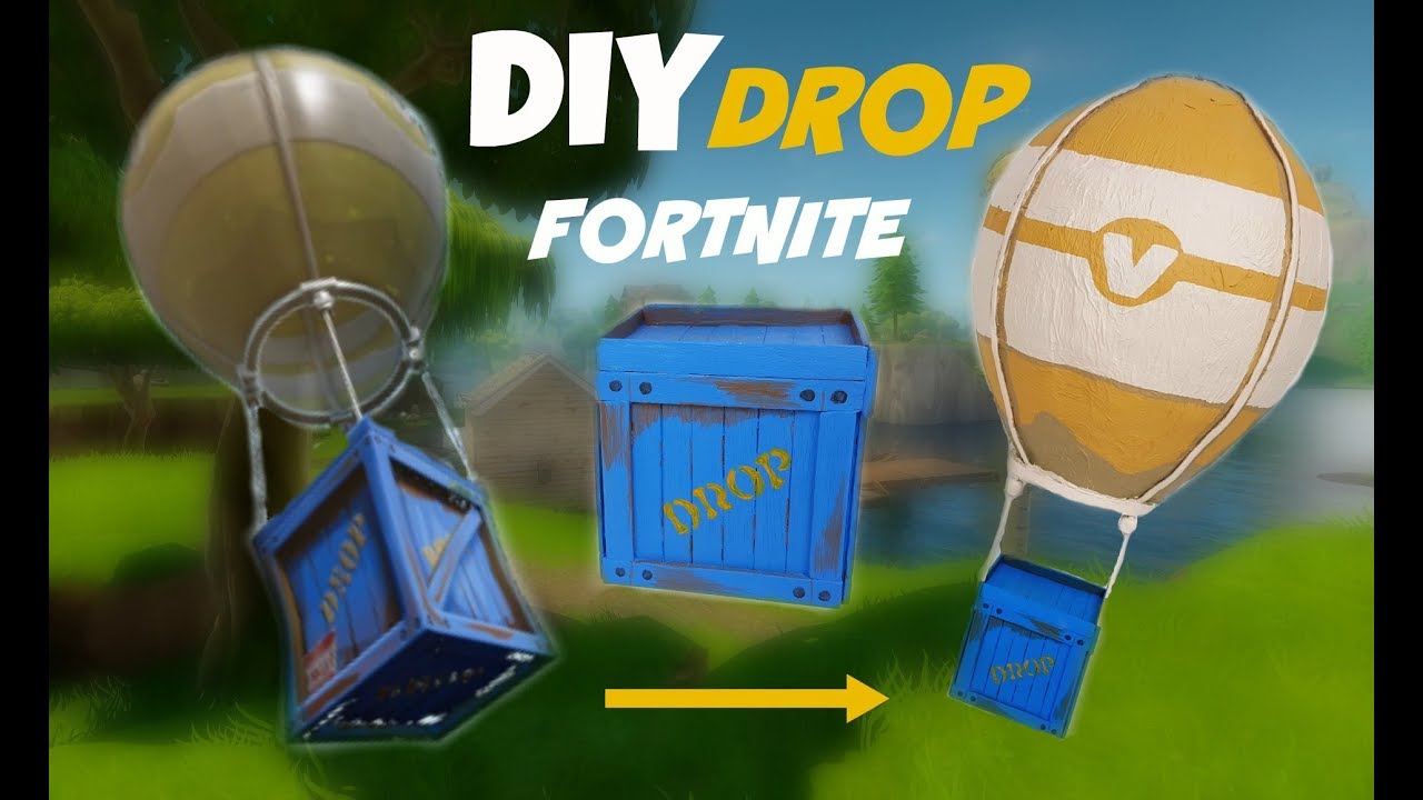 DIY CONTRE L'ENNUI FAIRE LE DROP FORTNITE (FRANÇAIS)