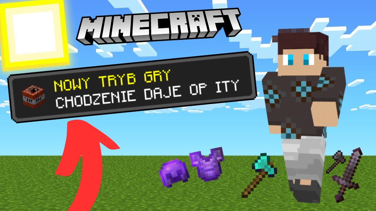 Minecraft ale Chodzenie Daje OP Itemy!