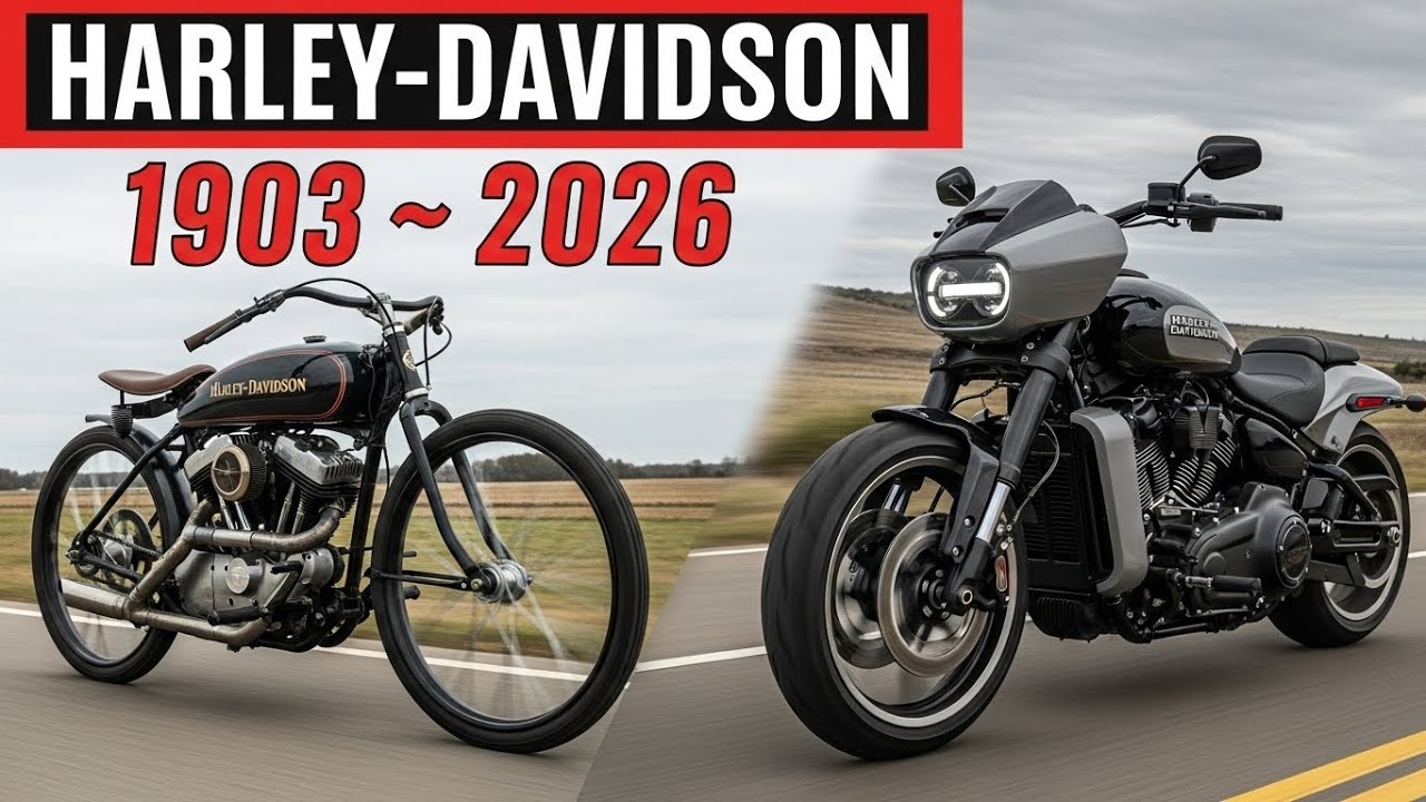 Every Harley Model Ever Made - 1903 to 2026 Timeline
