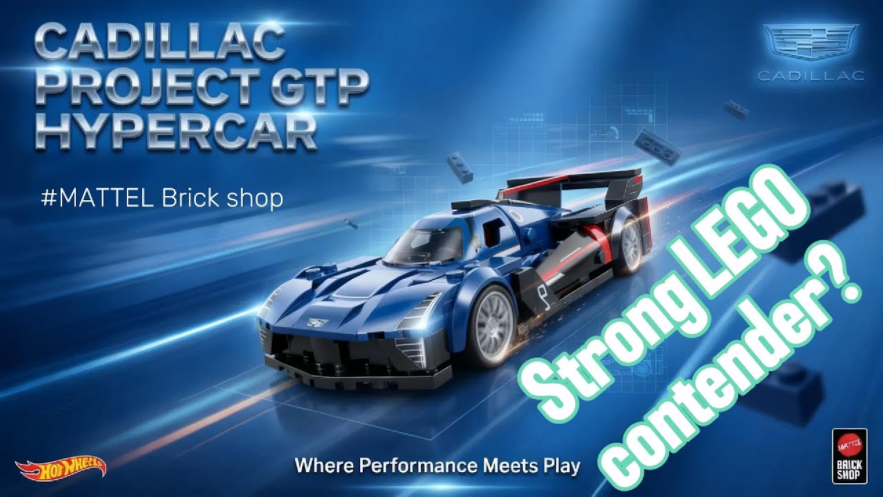 Better than LEGO? Cadillac GTP Hypercar – Build & Review