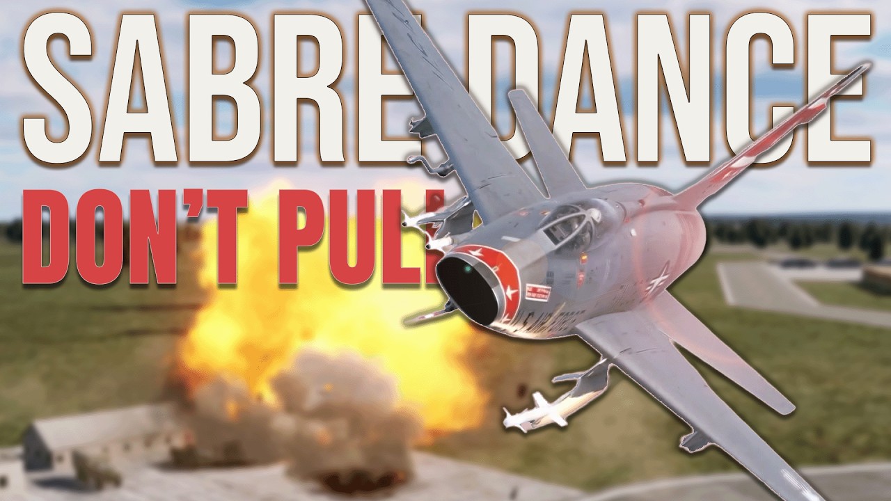 The DCS F-100 Feels Great&hellip; Until You Slow Down | F-100 Super Sabre First Flight #dcs