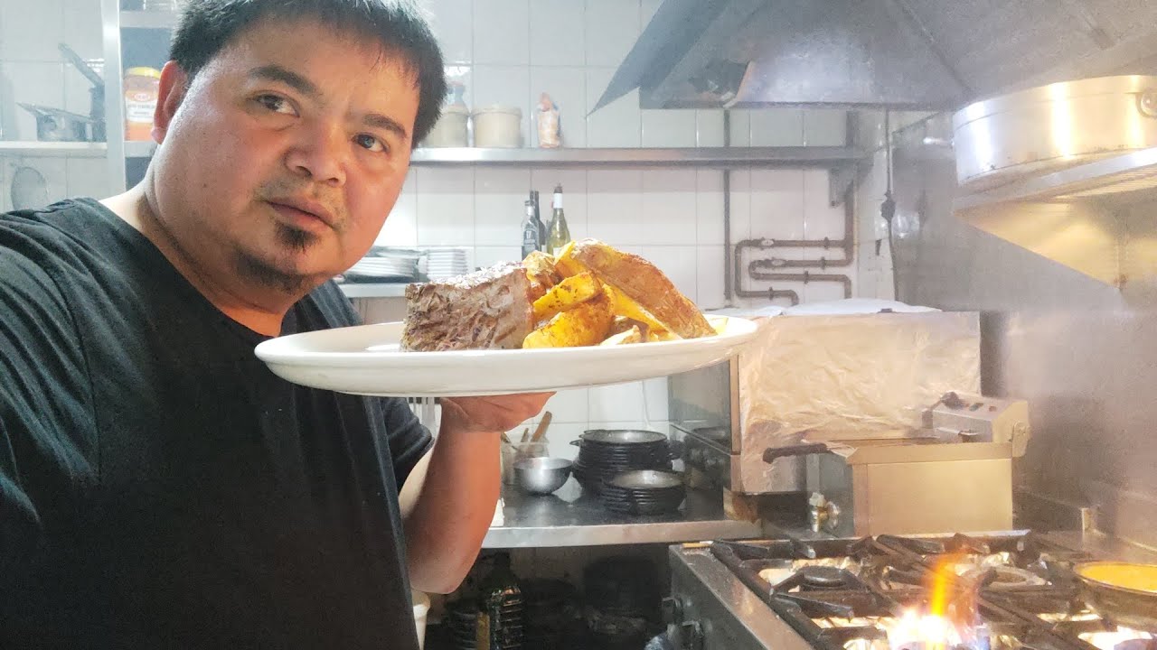 Solomillo con patatas 
