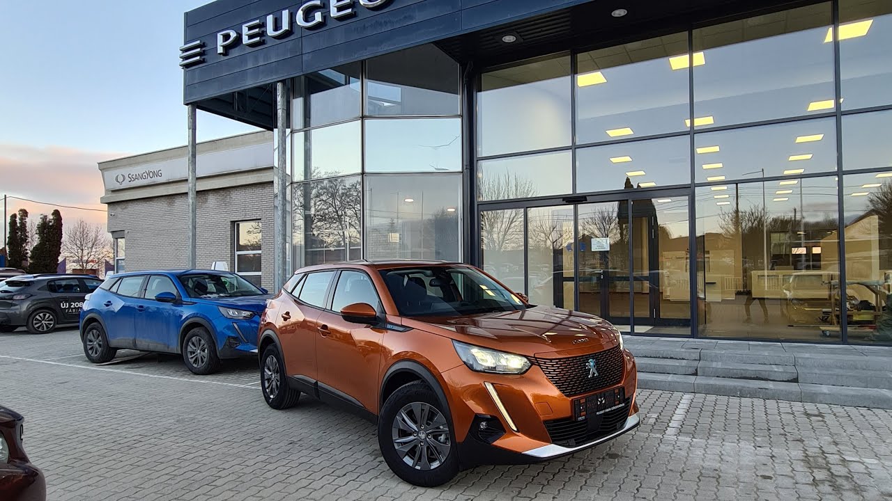 Peugeot e-2008 Active Pack 136 LE (100 KW) Fusion Orange
