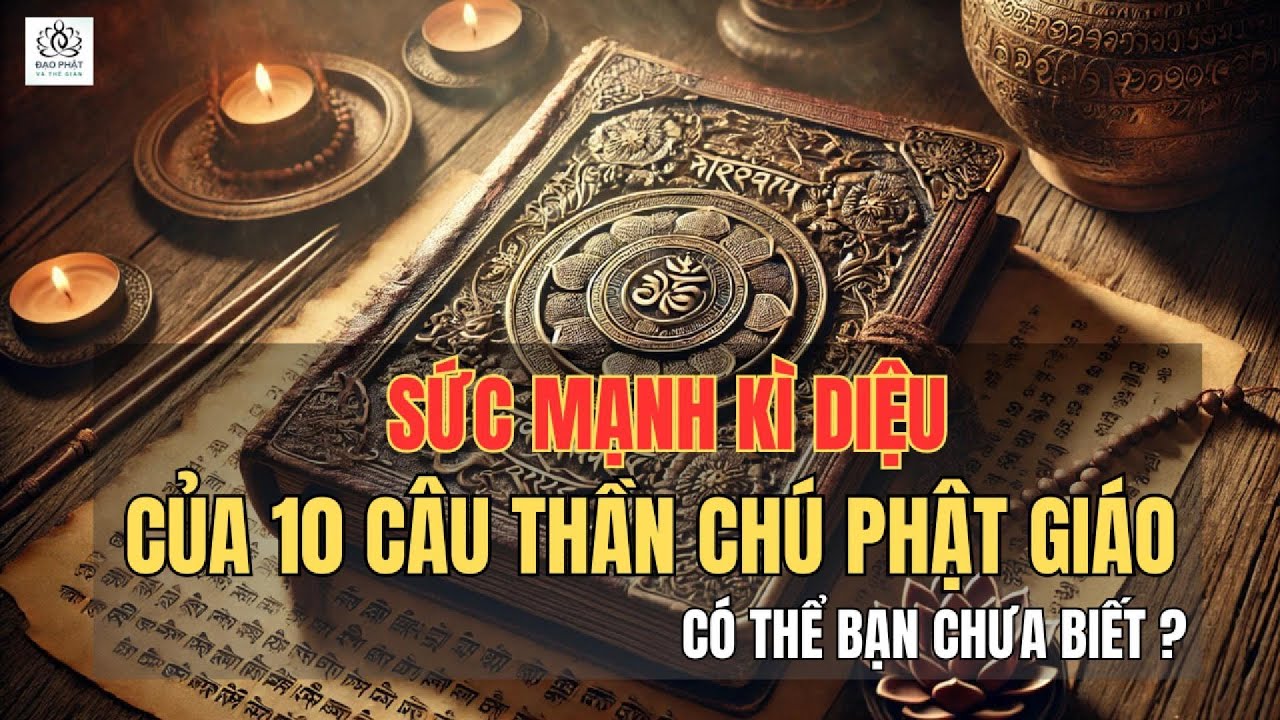 10 Câu Thần Chú Phật Giáo Tăng Cường Sức Mạnh Tinh Thần | Đạo Phật và Thế Gian