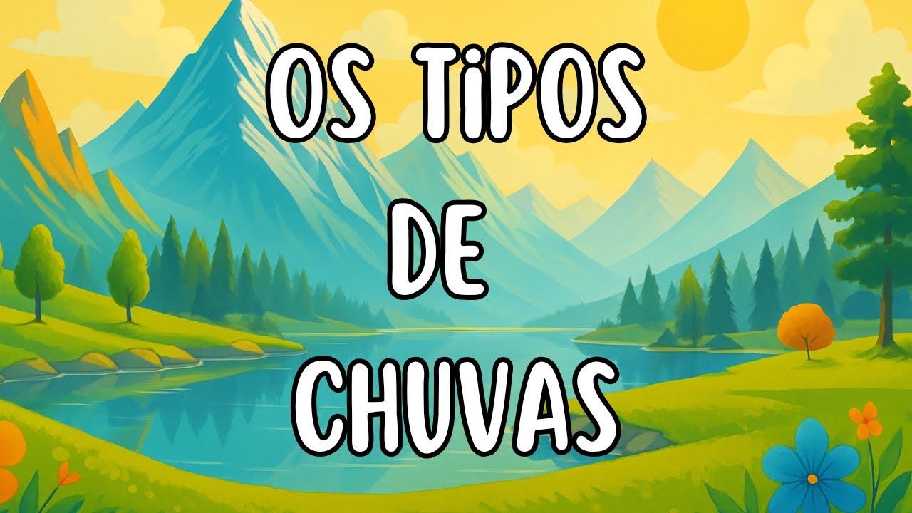 Tipos de Chuva 🌧️⛈️💧 Geografia 6º Ano I 2° Bimestre #Geografia #Educação #CanalVespeR