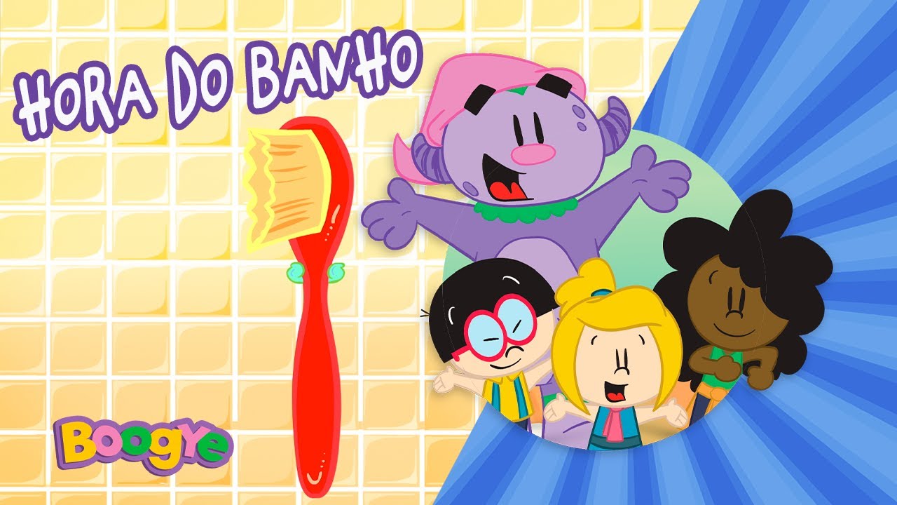 Boogye no Parquinho -  Hora do Banho -   Clipe Infantil Oficial
