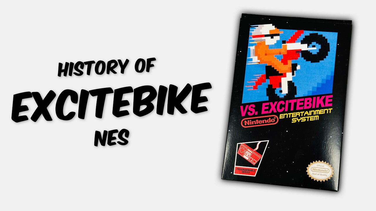 Дизайн велосипеда Excitebike опередил своё время на 30 лет.