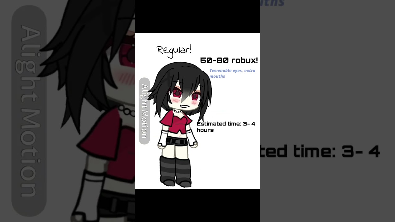 *Bodysheet COMMISSIONS* PAY WITH ROBUX ❤️❤️ #gacha#gachalife#bodysheet#commission#robux#fyp#foryou
