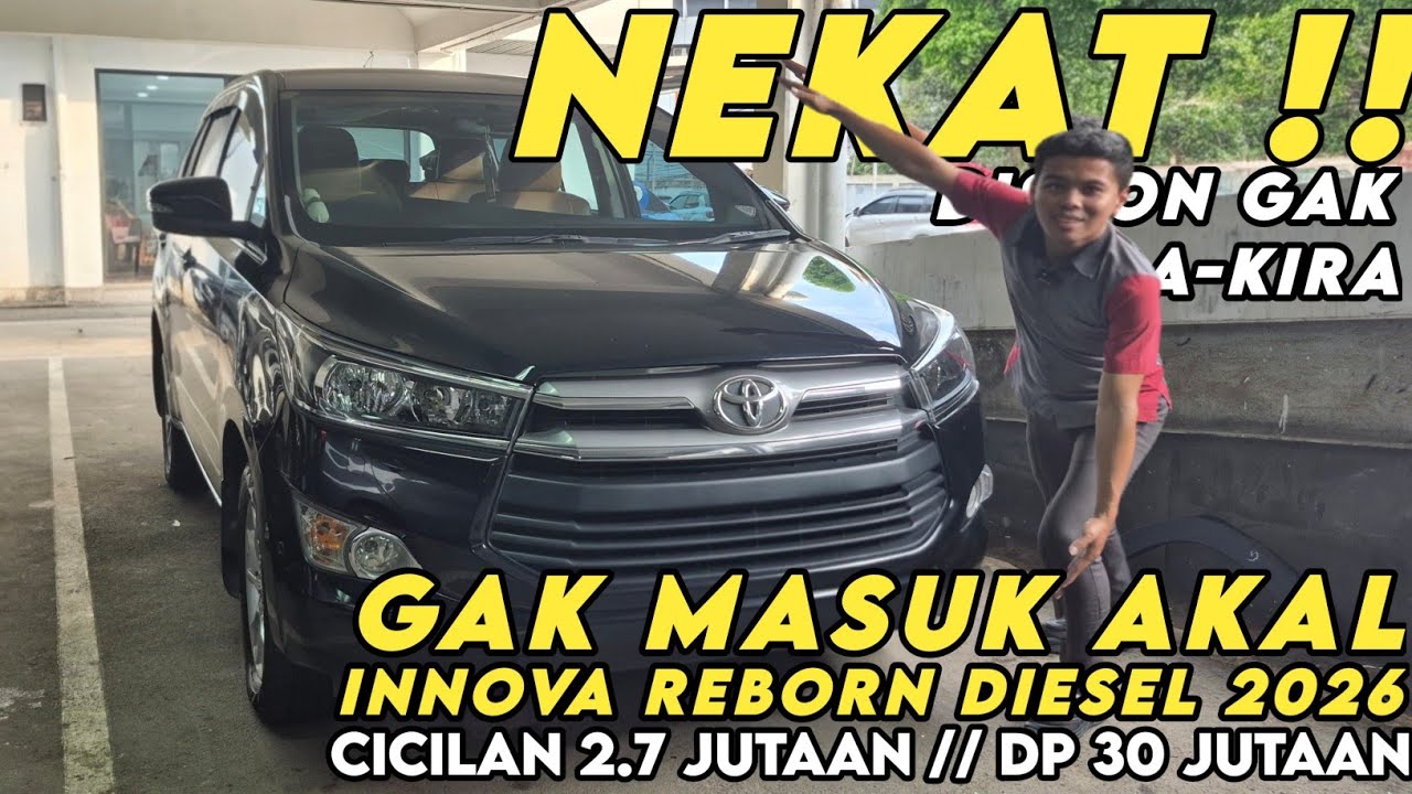 HABISIN STOK INNOVA DIESEL 2026 NEKAT JUAL MURAH CICILAN 2 JUTAAN ‼️