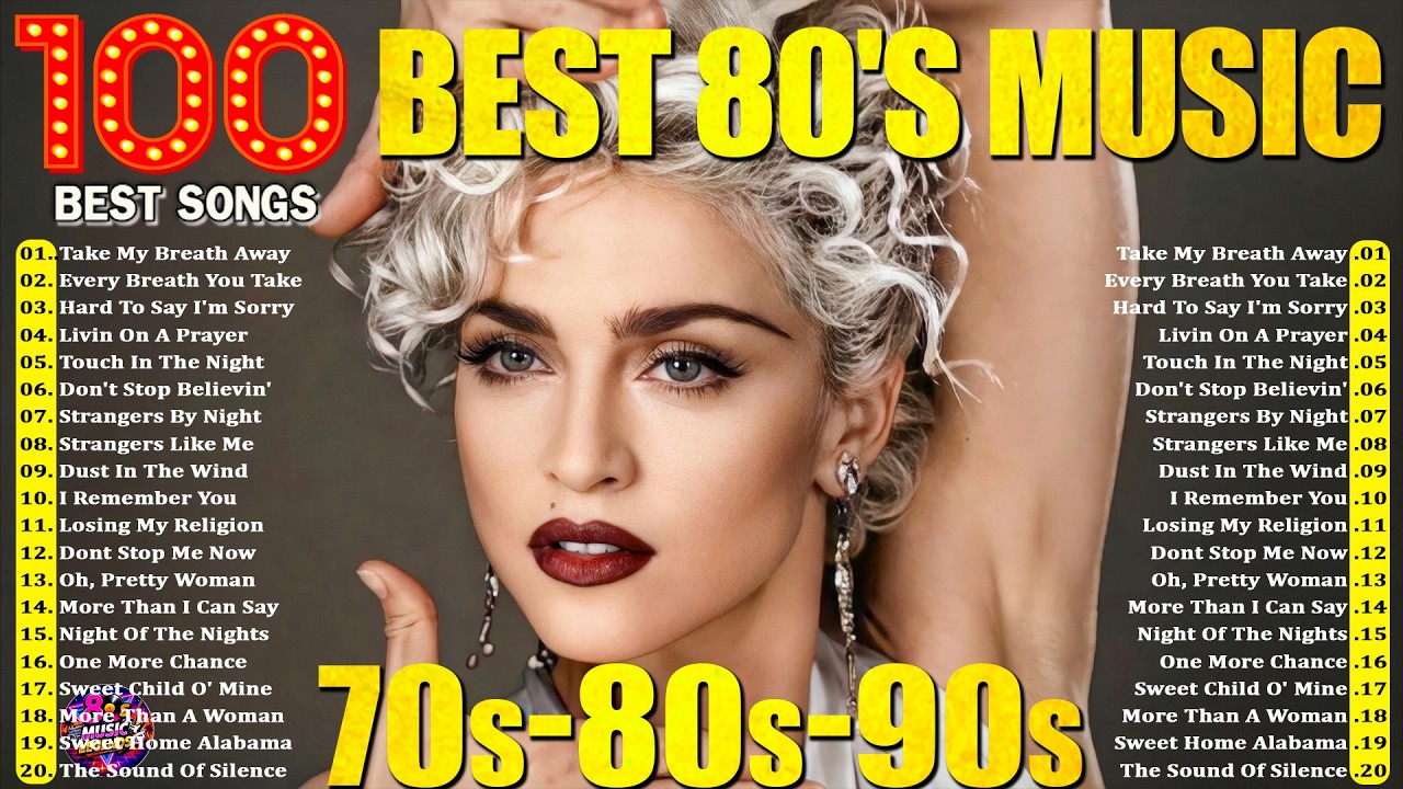 80s Greatest Hits - Madonna, Cyndi Lauper, Modern Talking, Laura Branigan, Michael Jackson