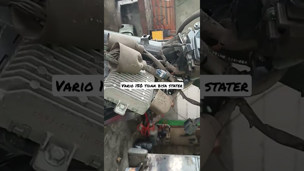 Vario 150 tidak bisa stater#Short..