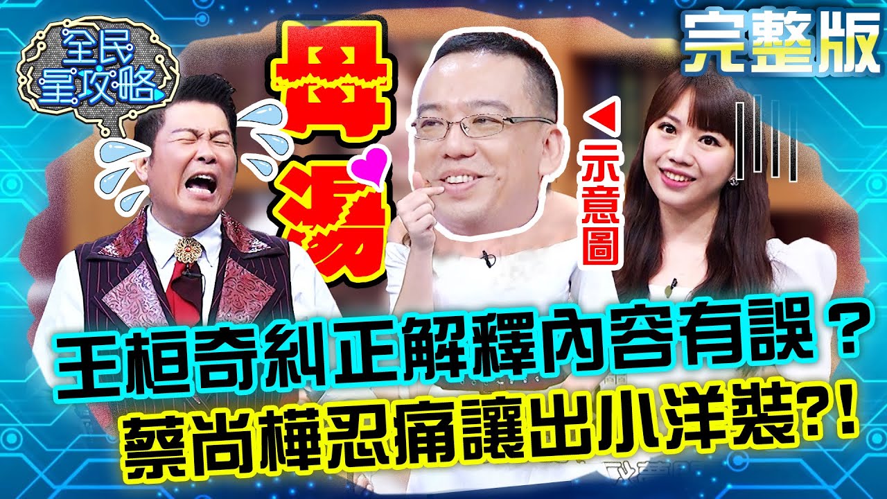 王桓奇糾正解釋內容有誤？蔡尚樺忍痛讓出小洋裝：舊的給你！？20211206 曾國城 江皇樺 完整版 機智的院長大比拚 EP561【全民星攻略】