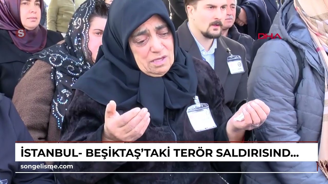 İstanbul- Beşiktaş'taki ter&ouml;r saldırısında şehit d&uuml;şenler i&ccedil;in anma t&ouml;reni