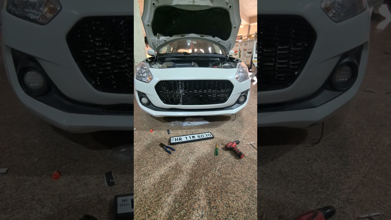 Swift Front Grill #swift #frontgrill #swiftlover #swiftmodified #viralshort #viralshorts #ytshorts