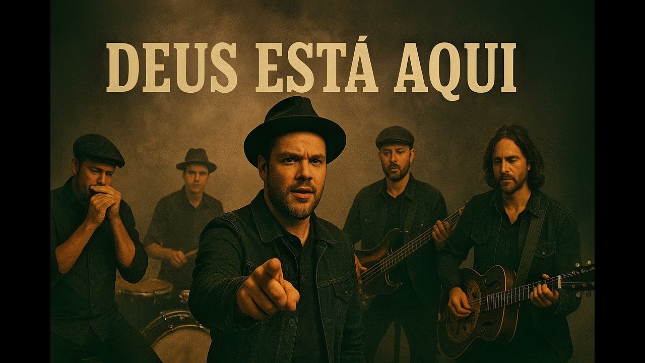 Hino: DEUS ESTÁ AQUI — Louvor em Forma de Blues 