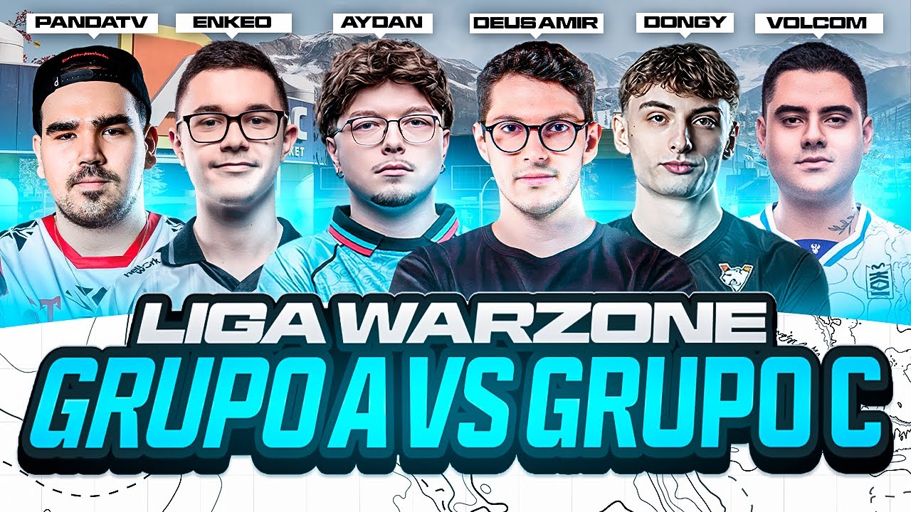 🔴 LIGA WARZONE - GRUPO A VS GRUPO C (DÍA 5)
