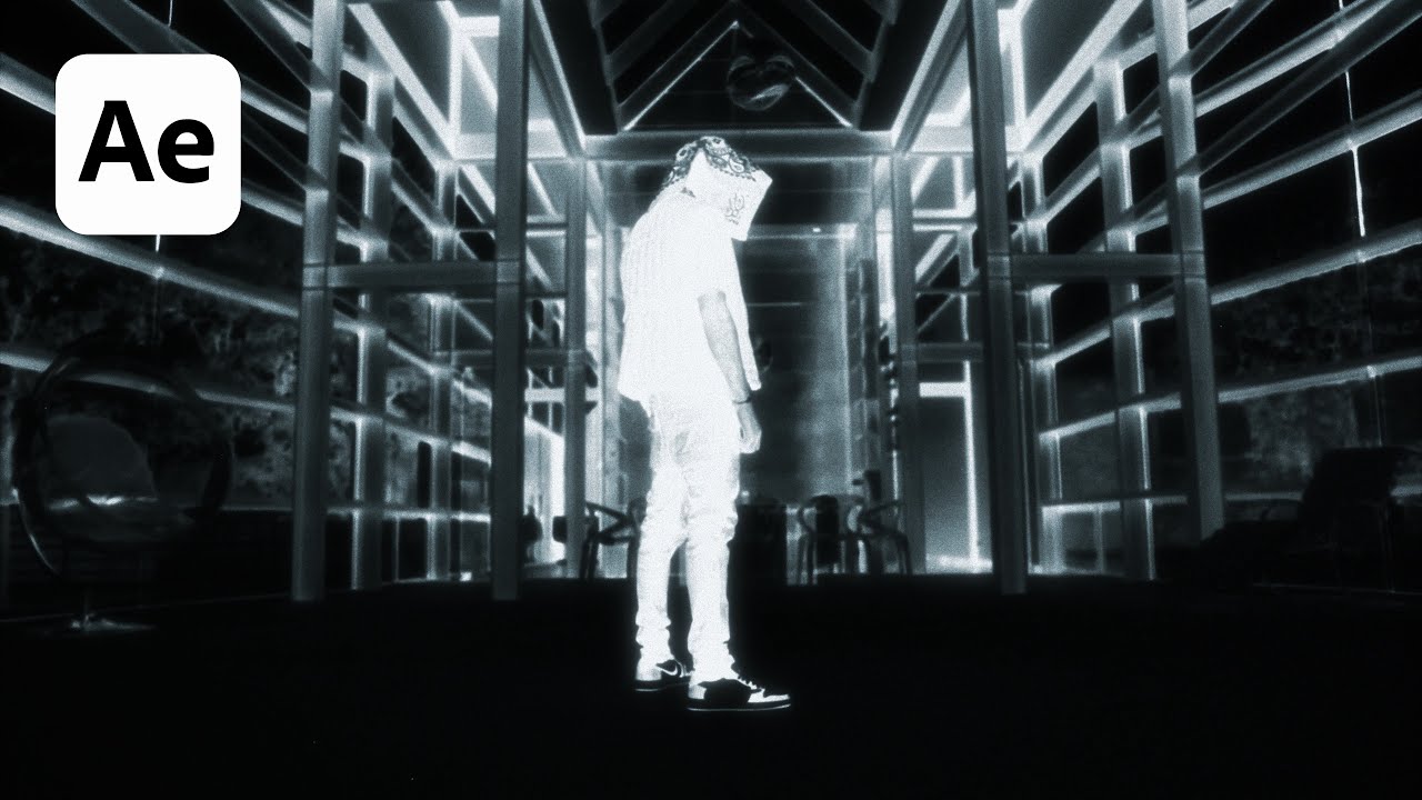 Create THERMAL X-RAY EFFECT In After Effects (Thermal LUTs + Download)