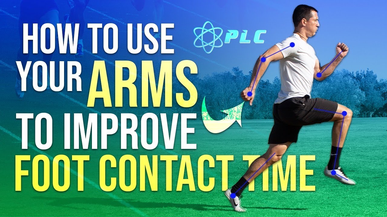 How To Use Your Arms To Improve Foot Contact Time | Sprint Mechanics