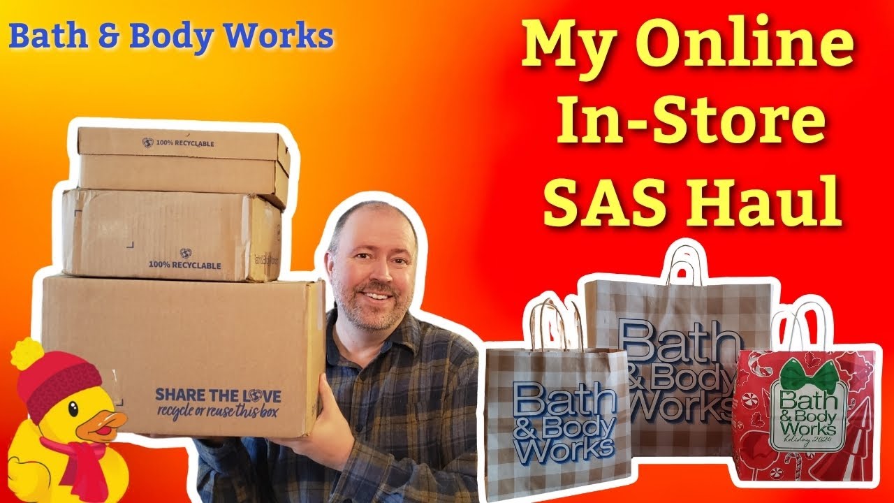 Bath and Body Works Winter SAS Haul