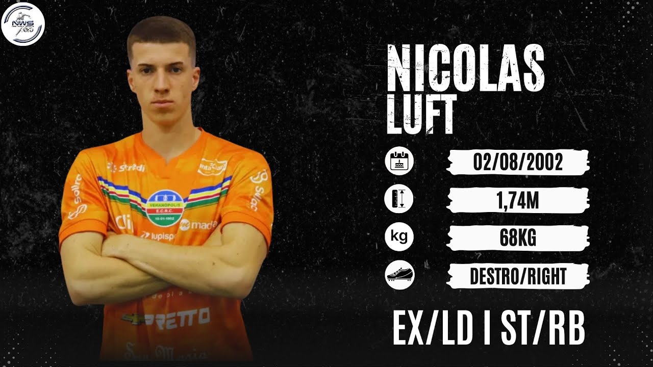 NICOLAS LUFT - EXTREMO/LATERAL DIREITO (2025)