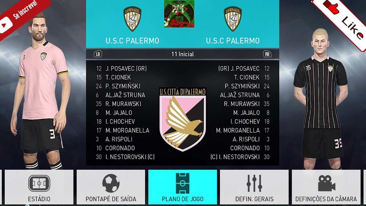 PALERMO KITS PES 2018 XBOX ONE