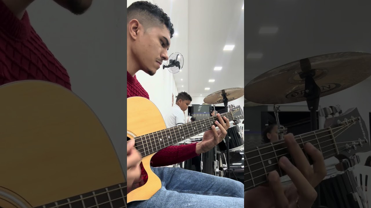TOCANDO DE OUVIDO MINHA ESPOSA NA VOZ