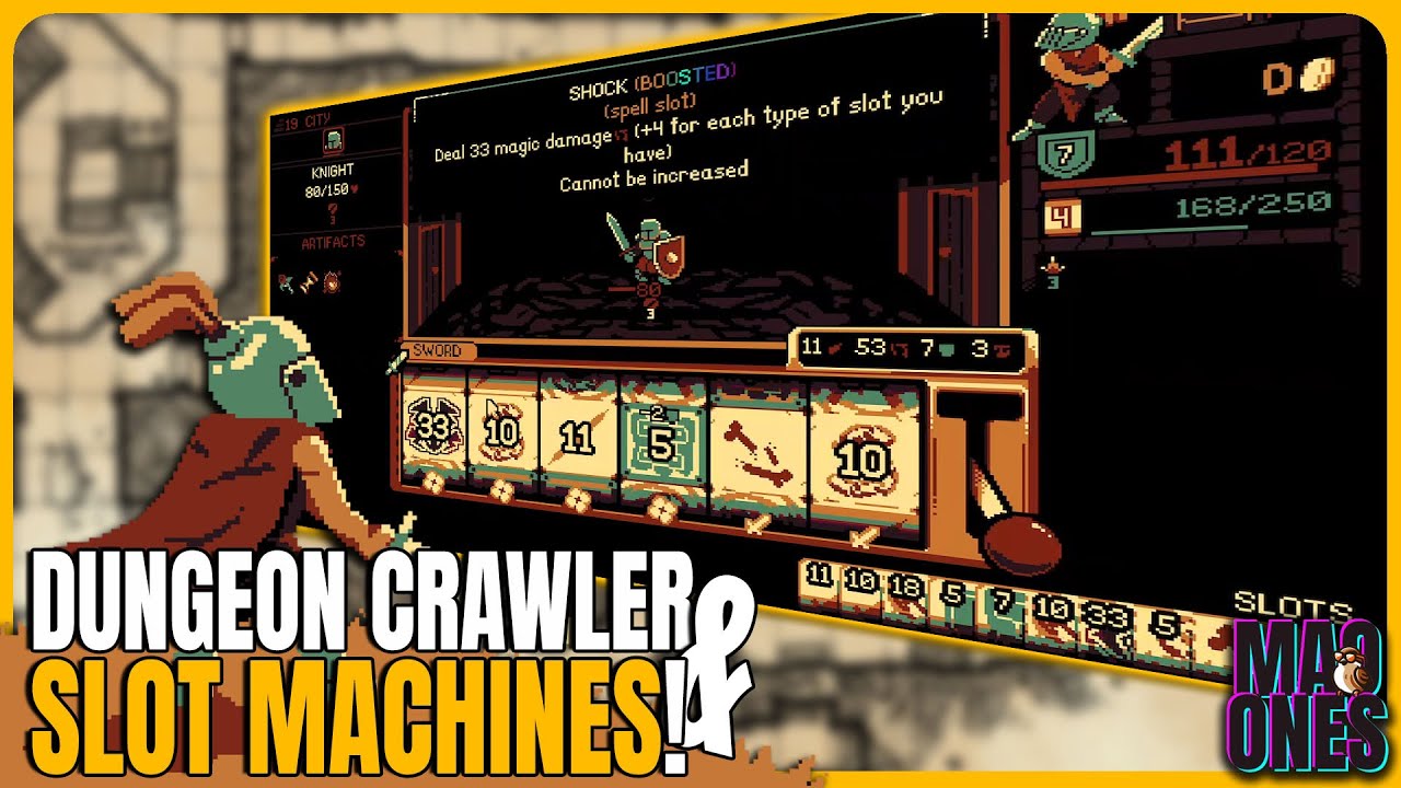 Questo dungeon crawler si gioca con le SLOT MACHINE!