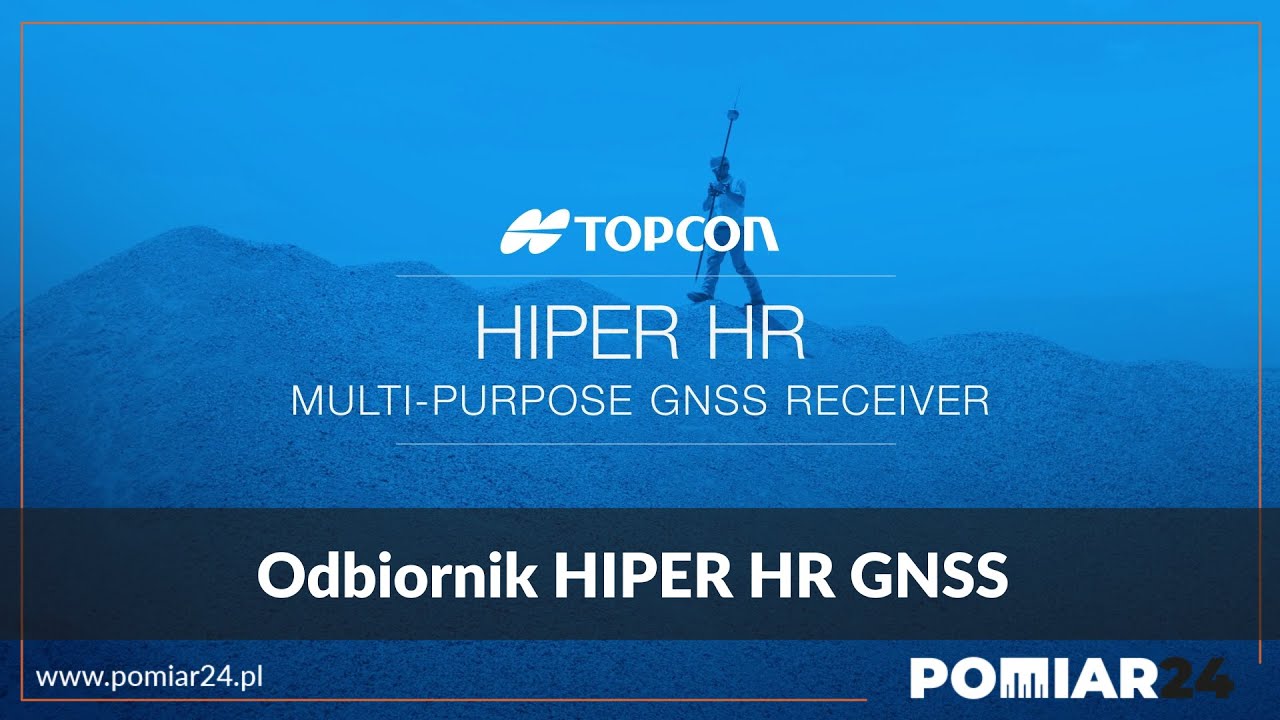 Odbiornik GNSS HiPer HR Topcon