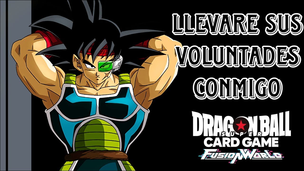 Te mostrare el poder saiyajin  🤜🧣🩸| Jugando Dragon Ball Fusión World con el mazo de Bardock
