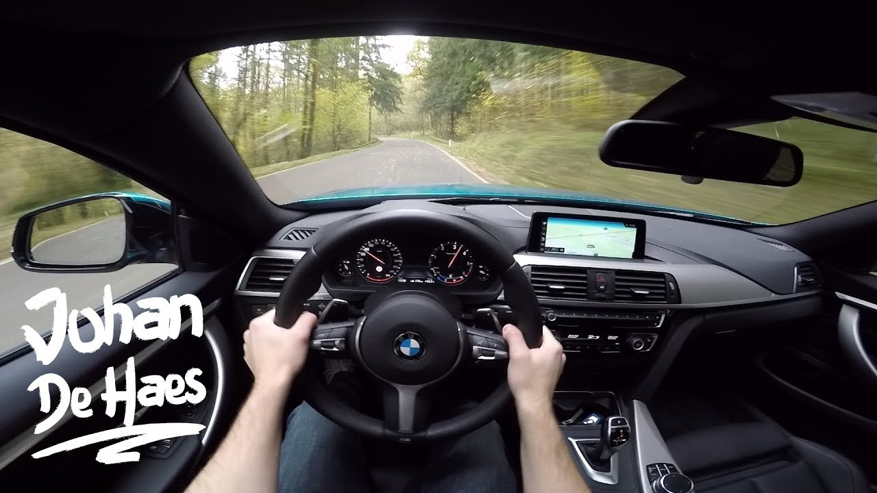 2017 BMW 420d Gran Coupé 190 hp POV Test drive