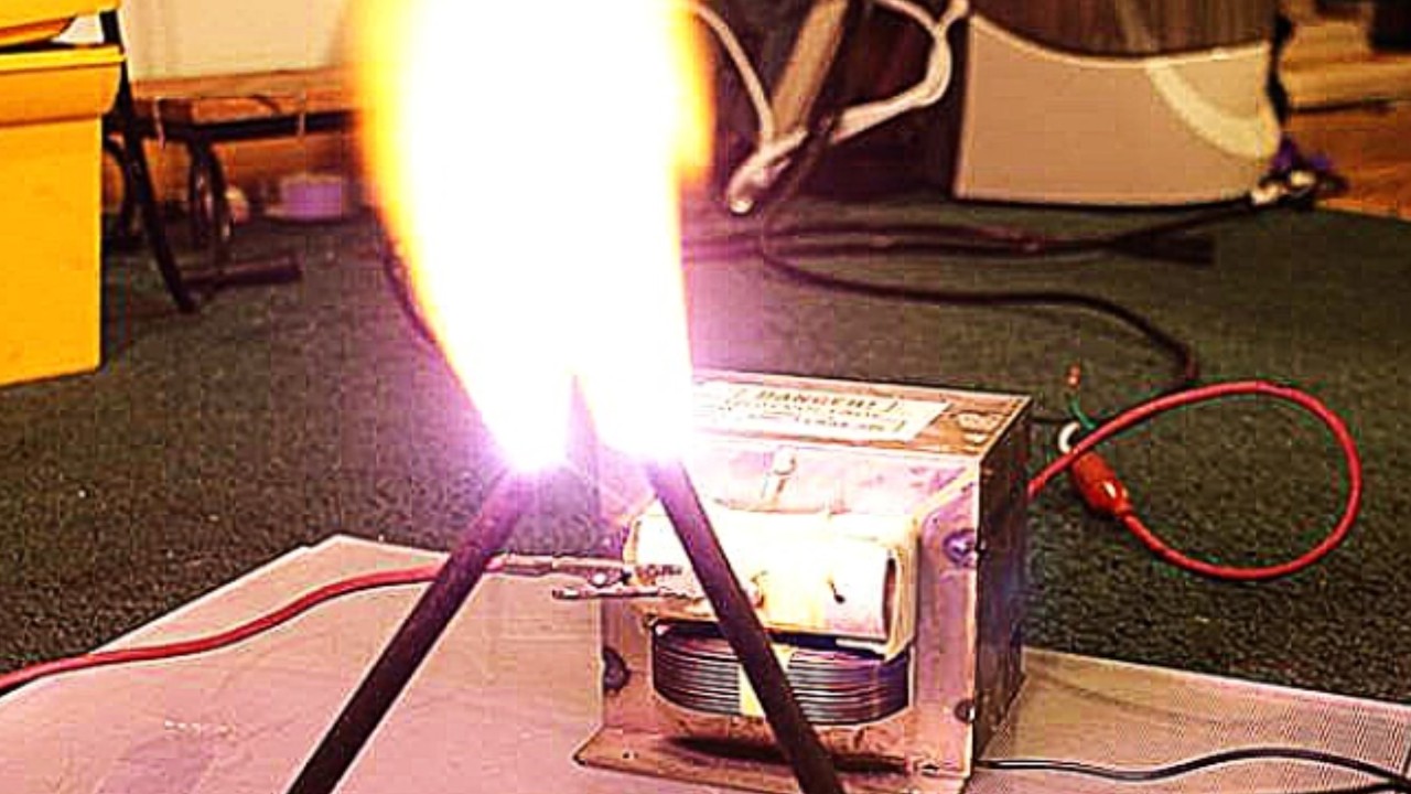 MAS DE 1000 GRADOS RESONANCIA CON TRANSFORMADOR DE MICROONDAS, Recalibrando