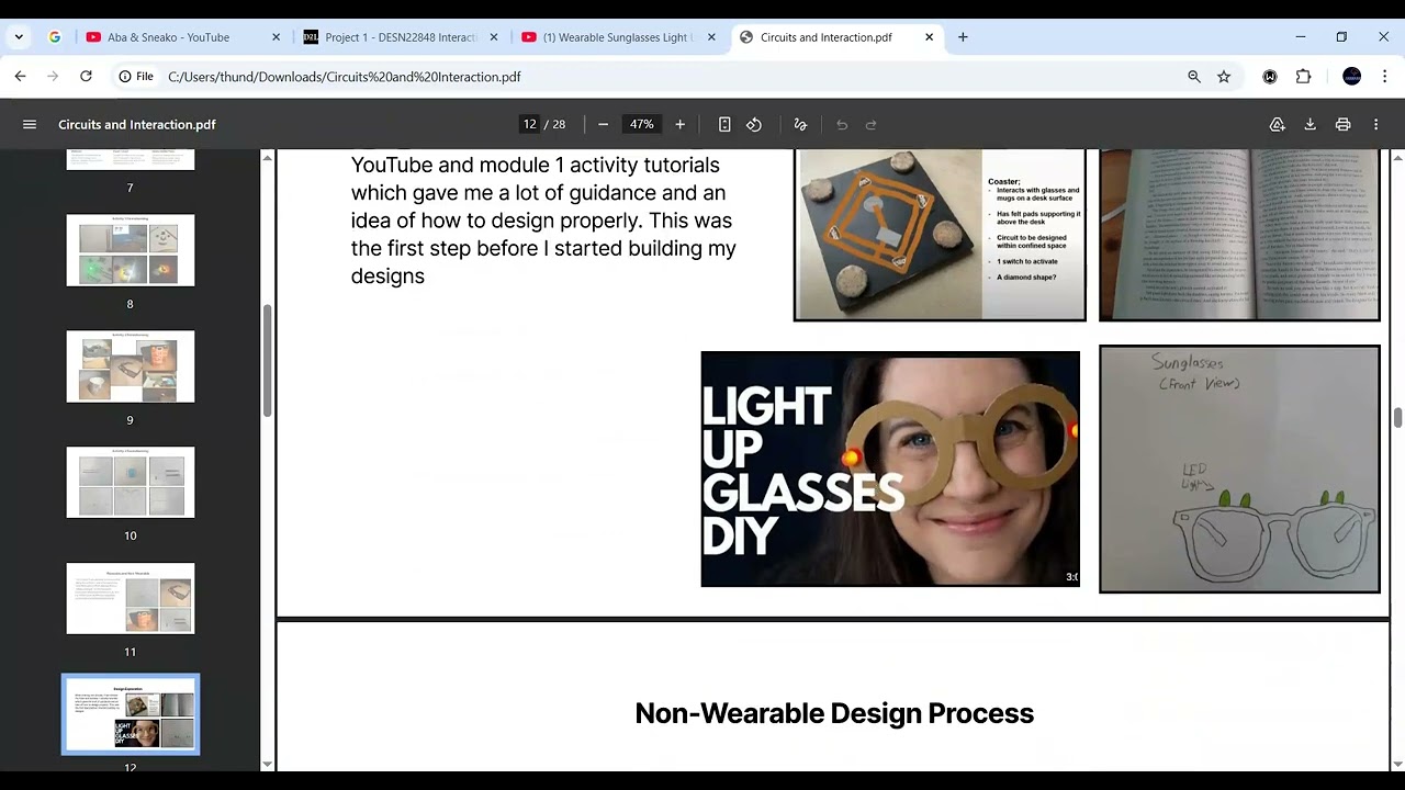 Project 1: Circuits and Interaction Presentation