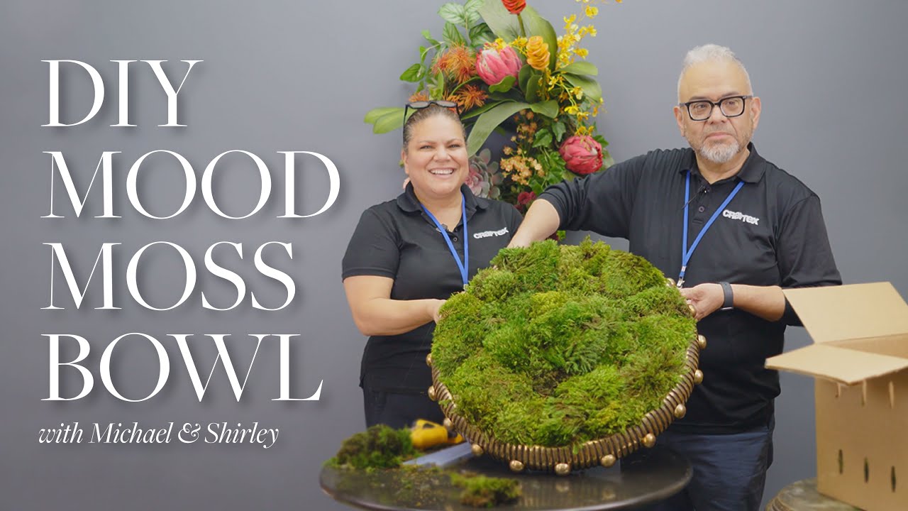 DIY Mood Moss Bowl w/ Michael & Shirley!