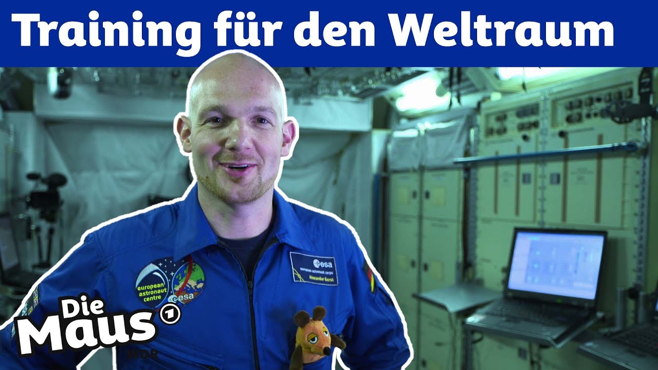 Vorbereitungen f&uuml;rs All | DieMaus | WDR