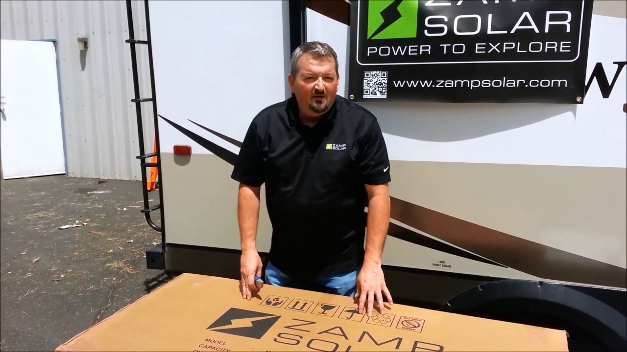 Zamp Solar's Deluxe Roof Top Solar Kit Install