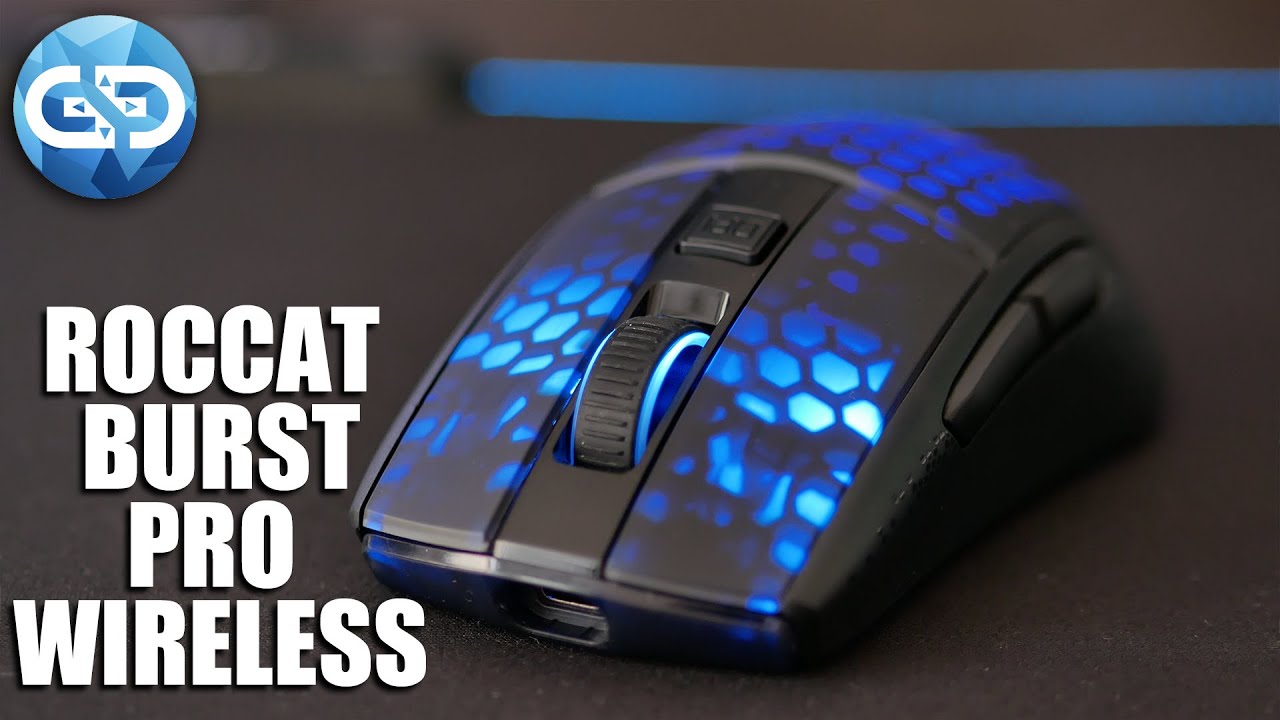 DIE NEUE WIRELESS FPS MAUS VON ROCCAT - Burst Pro Wireless REVIEW