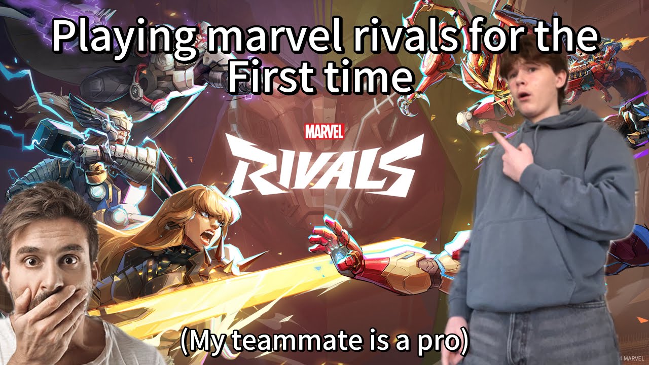 Playing marvel rivals for the first time (my teammate is so good i like it)