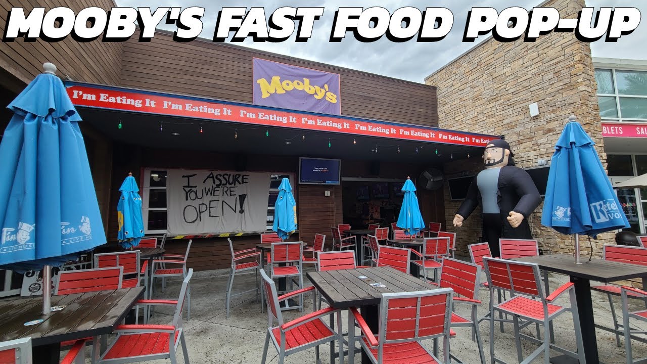 Mooby's Fast Food Pop-Up | Tin Roof at Icon Park | Orlando, Florida | 2022