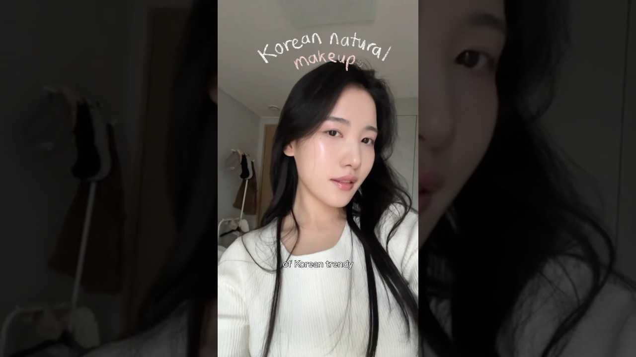 Korean trendy natural makeup tutorial #shorts