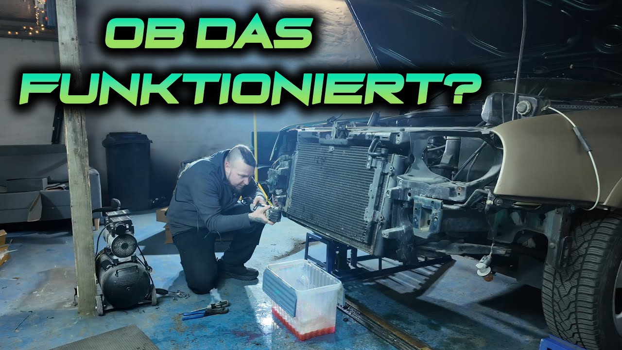 Golf 3 Motorkühler tauschen ohne Klimakühler entfernen... #automobile #golf #schrauber