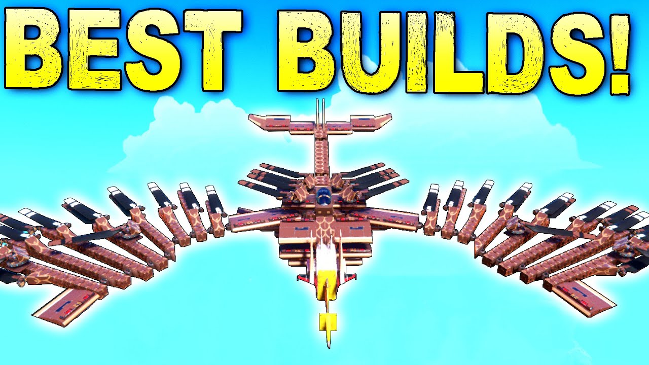 Eagle Ornithopter, Paraglider, and MORE! [BEST CREATIONS] - Trailmakers Gameplay