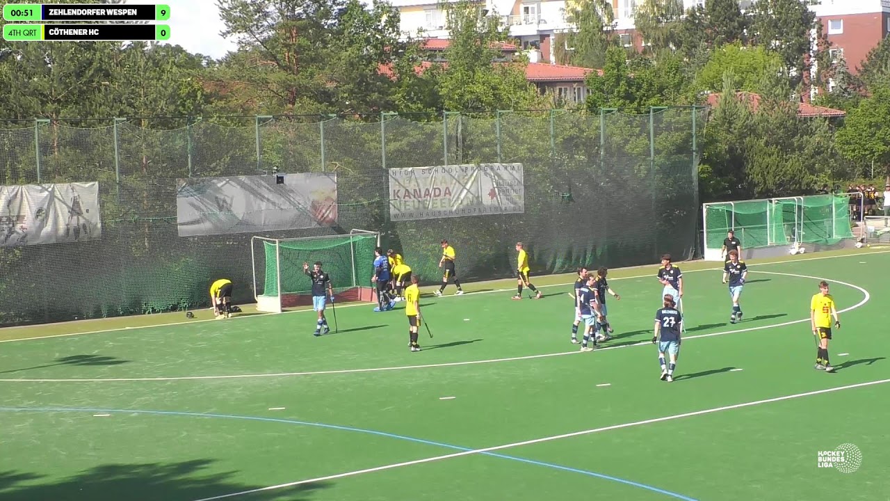 2. Bundesliga Hockey Herren Wespen vs. Cöthener HC