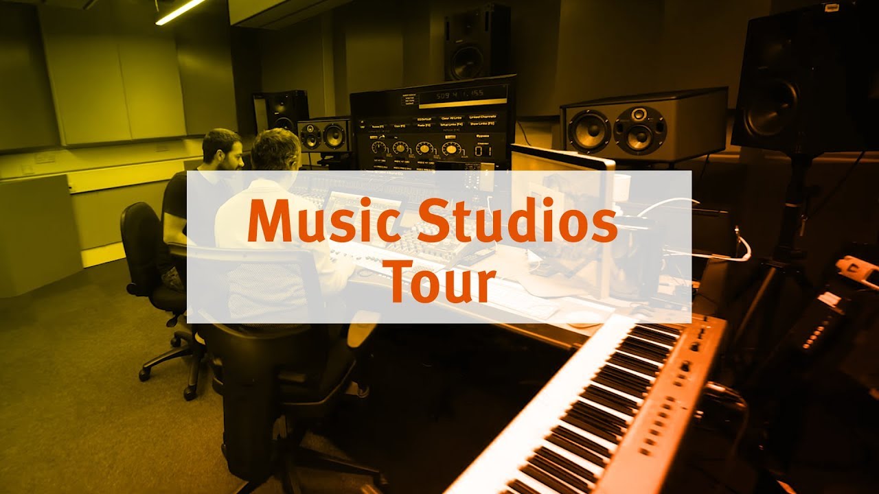 City, University of London Music Studios Tour - Subtitled