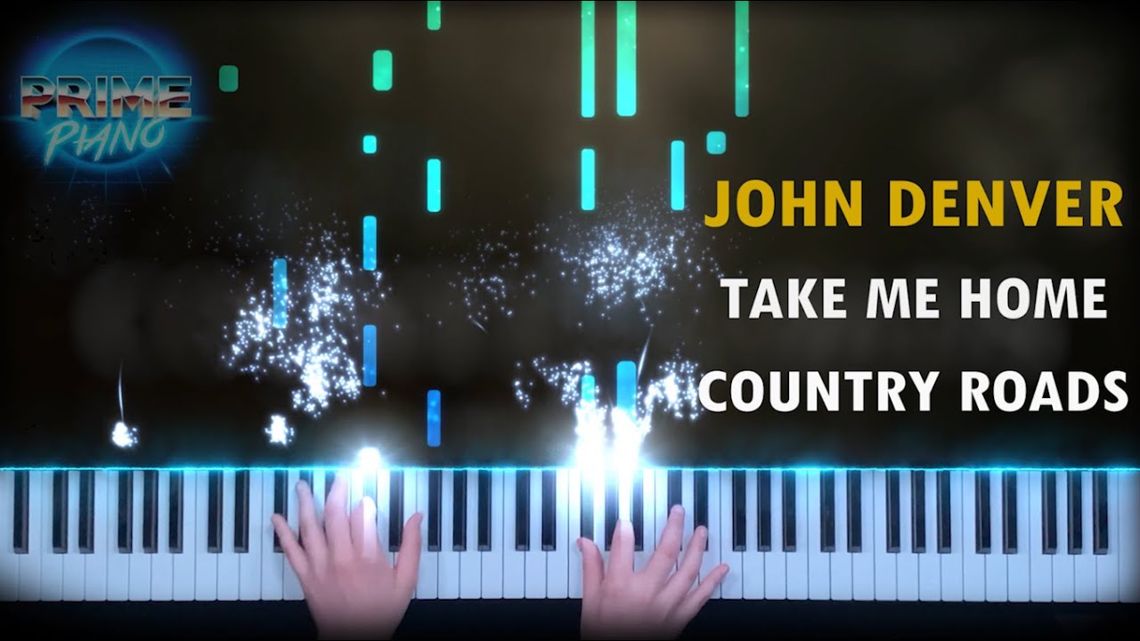 John Denver - Take Me Home Country Roads Piano Cover (w / Sheet Music)