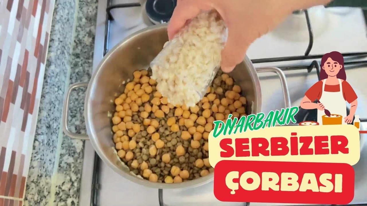 ANA YEMEK KADAR DOYURUCU ♥ DİYARBAKIR Serbizer Çorbası / corba cesitleri ve tarifi
