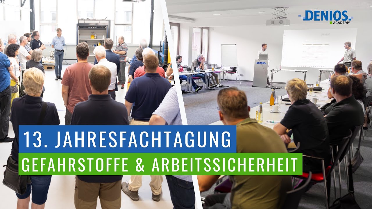 13. Jahresfachtagung Gefahrstoffe & Arbeitssicherheit | DENIOS
