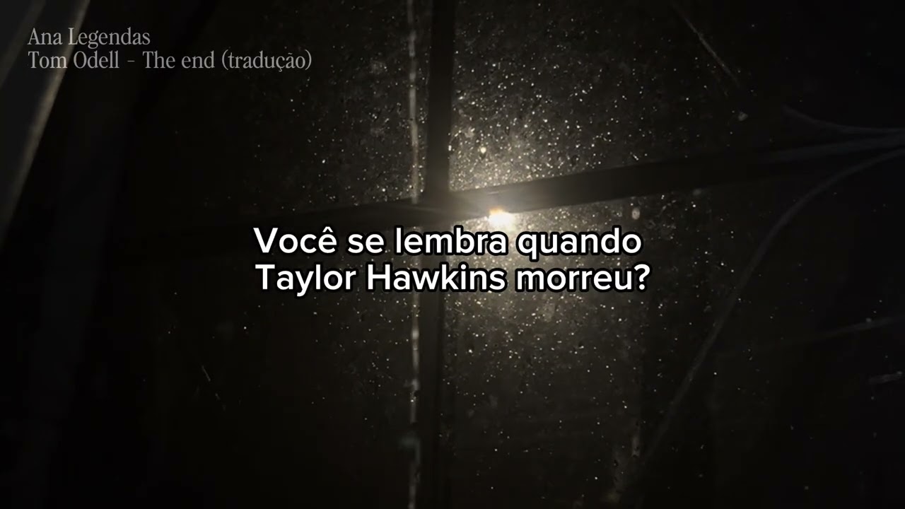 Tom Odell - The End (Legendado)