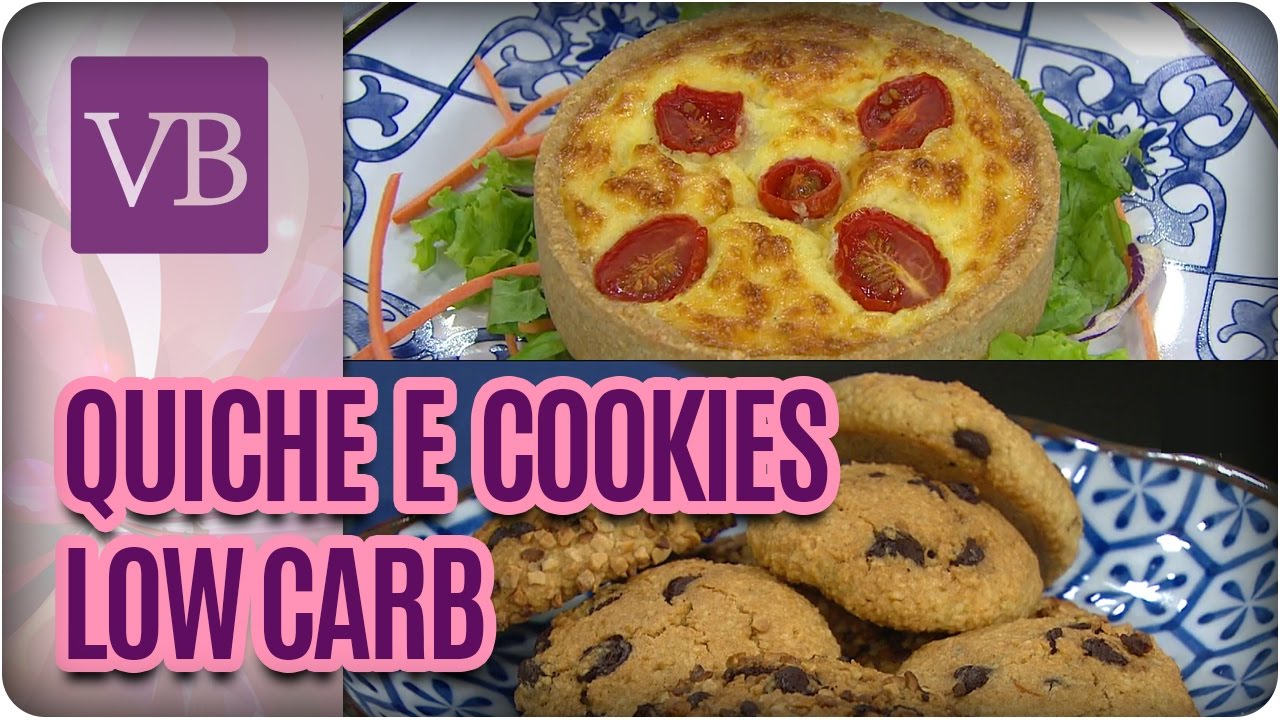 Quiche e Cookies Low Carb - Você Bonita (22/11/16)