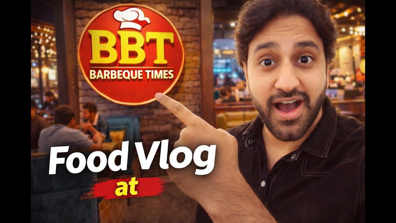 🔥 Barbeque Times (BBT) Food Vlog | Unlimited BBQ Buffet 😍 Full Experience & Review #foodblogger