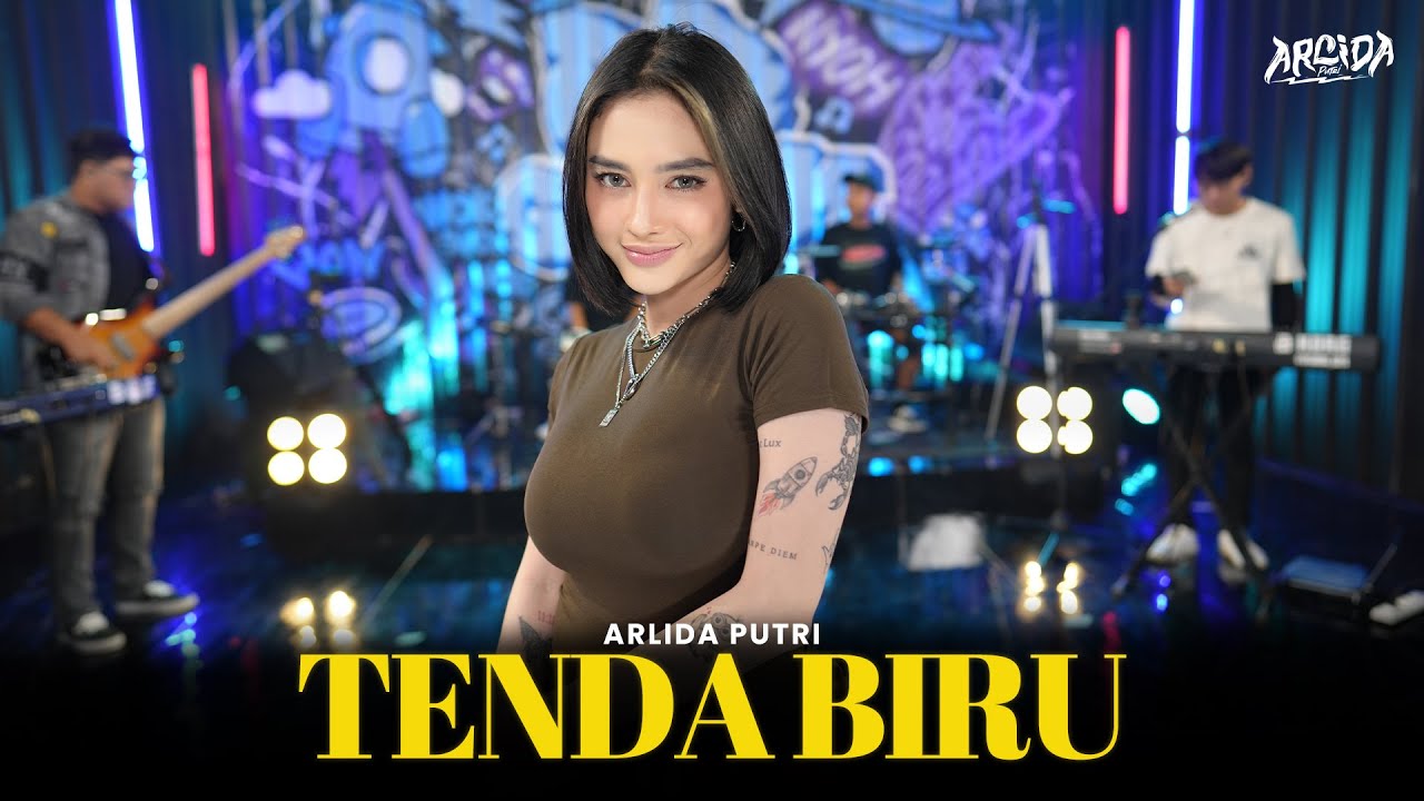 ARLIDA PUTRI - TENDA BIRU (Official Live Music Video)